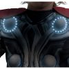 Fantasia Infantil Thor com Músculos e Luz no Peito Luxo