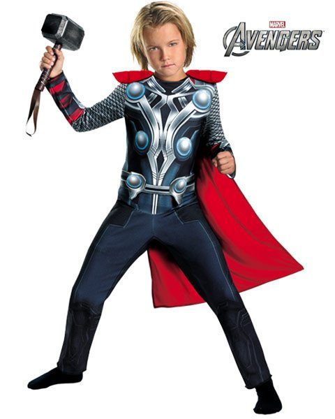Fantasia Infantil Thor Os Vingadores Clássica Fantasia Infantil Thor Os Vingadores Clássica