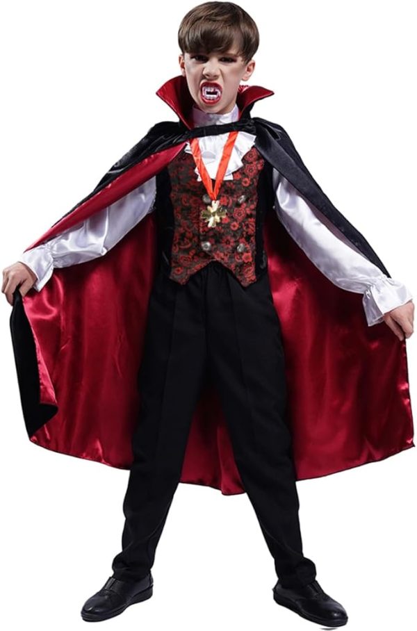 Fantasia Infantil Vampiro Gótico Elite