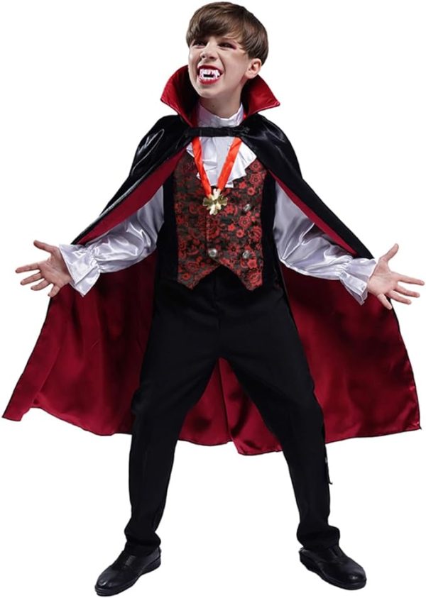 Fantasia Infantil Vampiro Gótico Elite