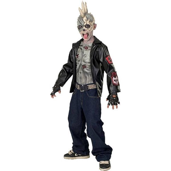 Fantasia Infantil Zumbi Roqueiro