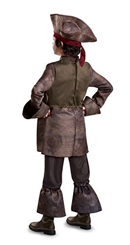 Fantasia Jack Sparrow Piratas do Caribe Luxo Infantil POTC5