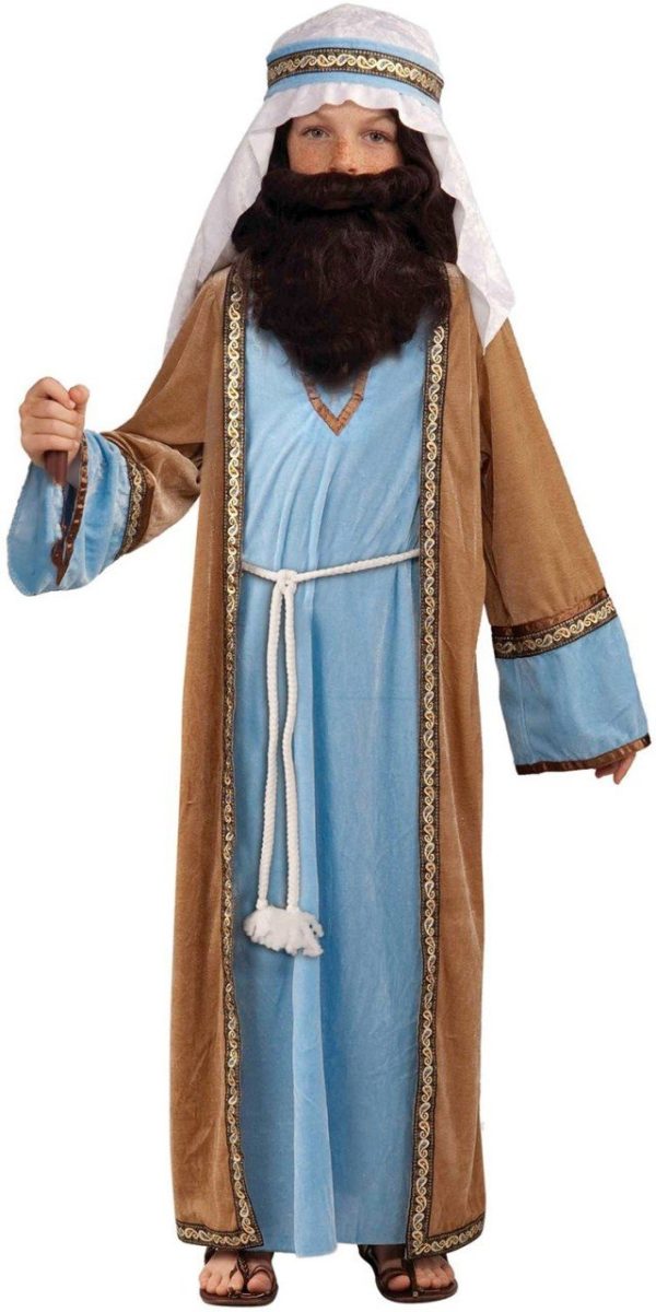 Fantasia José pai de Jesus Luxo Infantil Fantasia José pai de Jesus Luxo Infantil