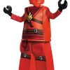 Fantasia Kai Ninjago Lego Luxo Infantil