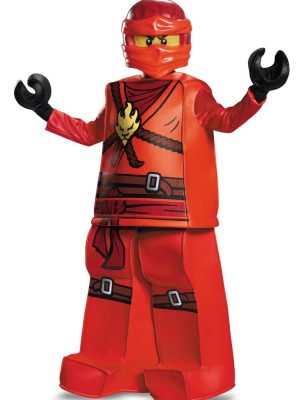 Fantasia Kai Ninjago Lego Luxo Infantil Fantasia Kai Ninjago Lego Luxo Infantil