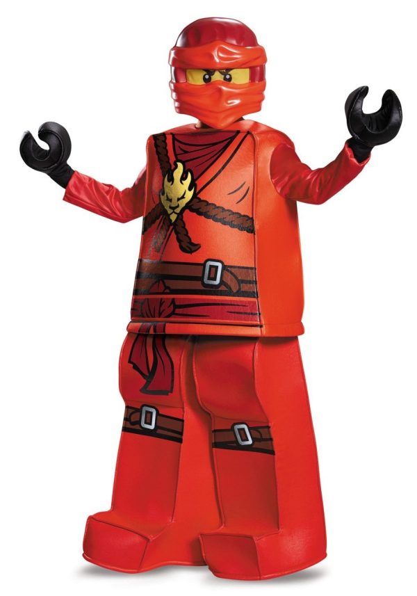 Fantasia Kai Ninjago Lego Luxo Infantil Fantasia Kai Ninjago Lego Luxo Infantil