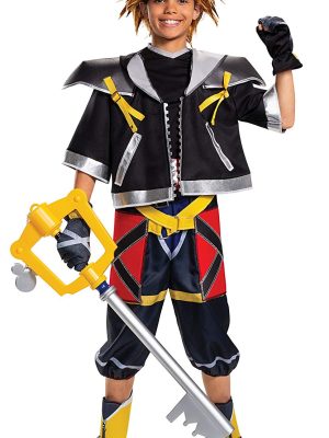Fantasia Kingdom Hearts Sora deluxe Infantil Fantasia Kingdom Hearts Sora deluxe Infantil