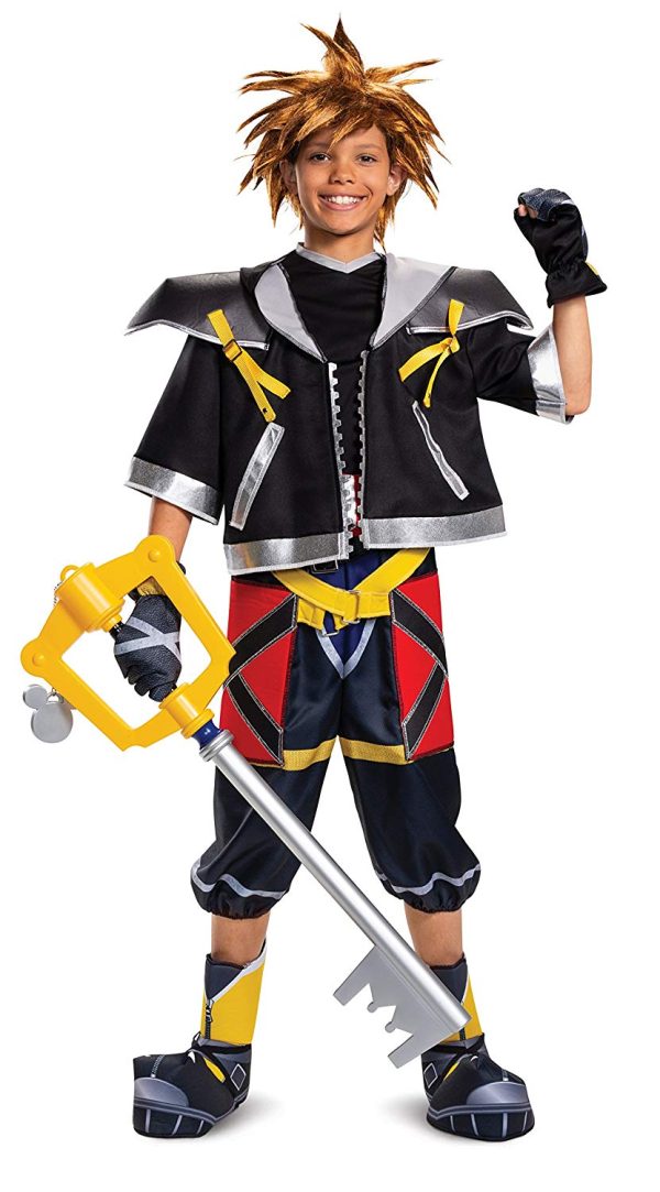 Fantasia Kingdom Hearts Sora deluxe Infantil Fantasia Kingdom Hearts Sora deluxe Infantil