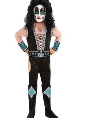 Fantasia Kiss Catman Luxo Infantil Fantasia Kiss Catman Luxo Infantil