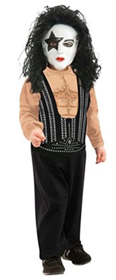 Fantasia Kiss Starchild Paul Stanley Luxo Bebê Infantil