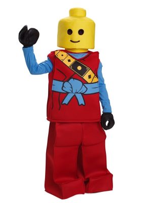 Fantasia Lego Adolescente Vermelho Luxo