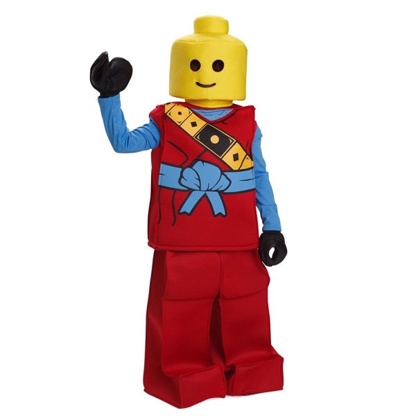 Fantasia Lego Adolescente Vermelho Luxo Fantasia Lego Adolescente Vermelho Luxo