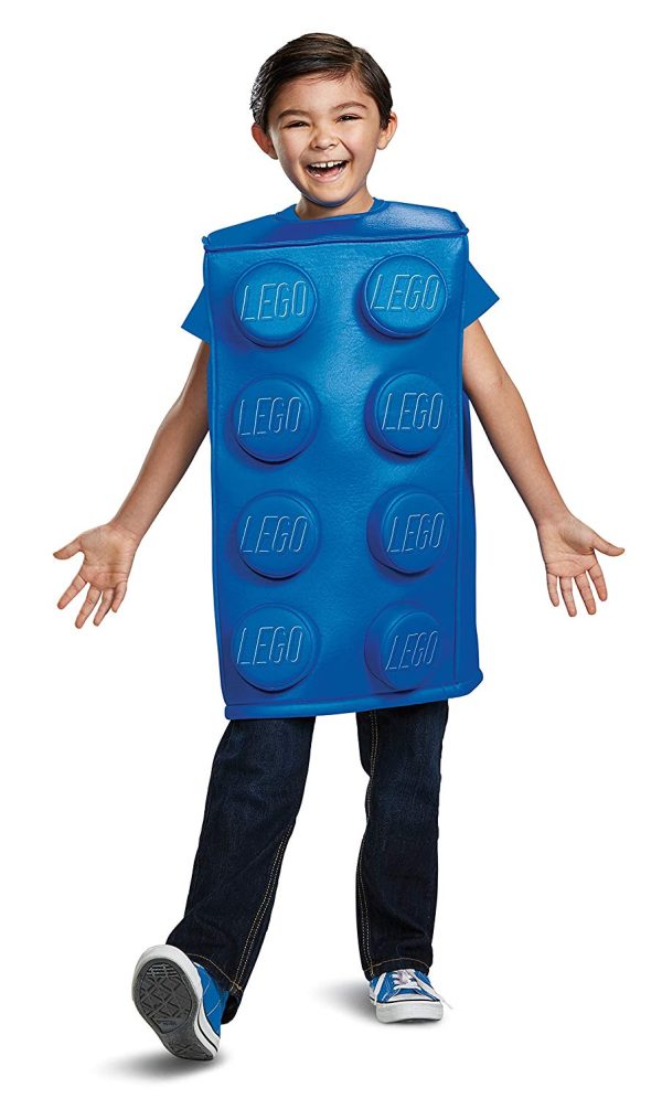 Fantasia Lego Azul Infantil