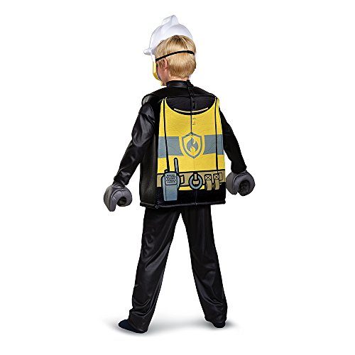 Fantasia Lego Bombeiro Clássico Fantasia Lego Bombeiro Clássico