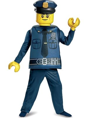 Fantasia Lego Policial Clássica