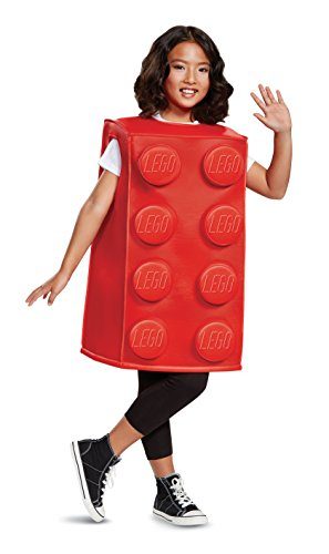 Fantasia Lego Vermelho Infantil Fantasia Lego Vermelho Infantil