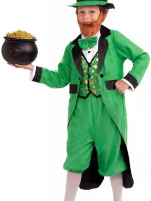 Fantasia Leprechaun Infantil Luxo Fantasia Leprechaun Infantil Luxo