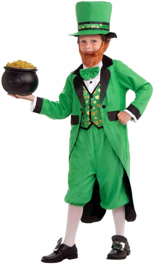 Fantasia Leprechaun Infantil Luxo Fantasia Leprechaun Infantil Luxo