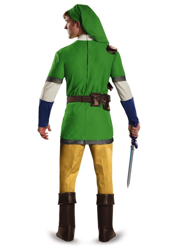 Fantasia Link Legend of Zelda Adulto Luxo Fantasia Link Legend of Zelda Adulto Luxo