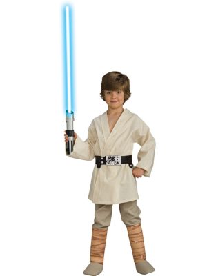 Fantasia Luke Skywalker Infantil Luxo Fantasia Luke Skywalker Infantil Luxo