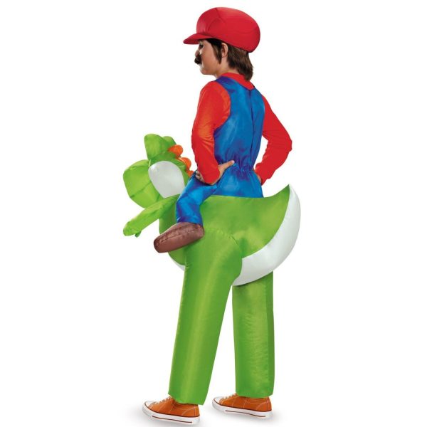 Fantasia Mario e Yoshi Infantil Inflável Fantasia Mario e Yoshi Infantil Inflável