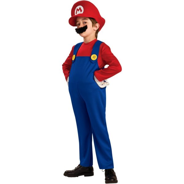 Fantasia Mario Infantil Luxo Fantasia Mario Infantil Luxo