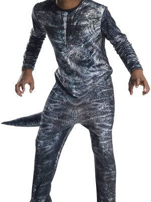 Fantasia Mundo Jurássico Reino Caído Velociraptor Infantil Fantasia Mundo Jurássico Reino Caído Velociraptor Infantil