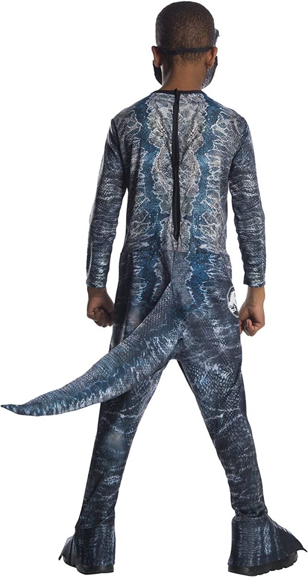 Fantasia Mundo Jurássico Reino Caído Velociraptor Infantil Fantasia Mundo Jurássico Reino Caído Velociraptor Infantil