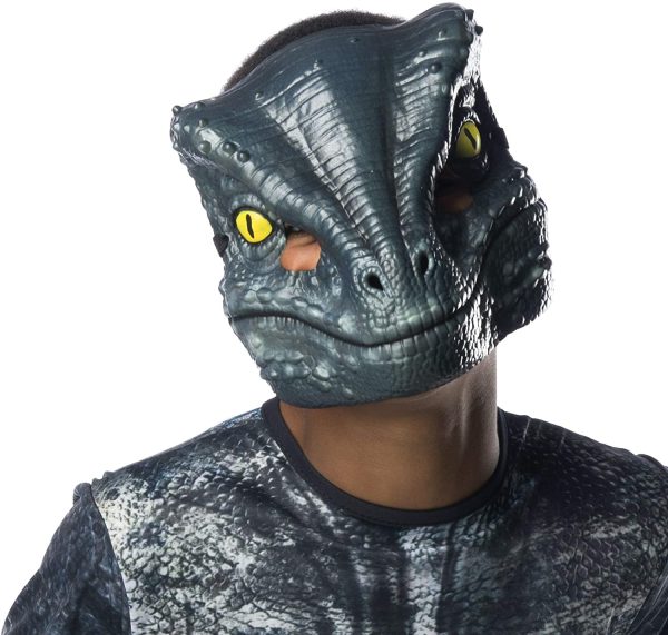Fantasia Mundo Jurássico Reino Caído Velociraptor Infantil Fantasia Mundo Jurássico Reino Caído Velociraptor Infantil