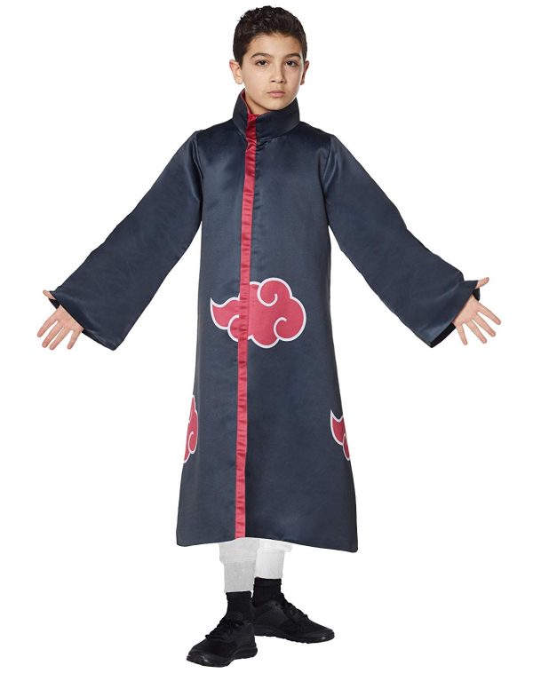 Fantasia Naruto Anime Akatsuki Infantil Luxo Fantasia Naruto Anime Akatsuki Infantil Luxo