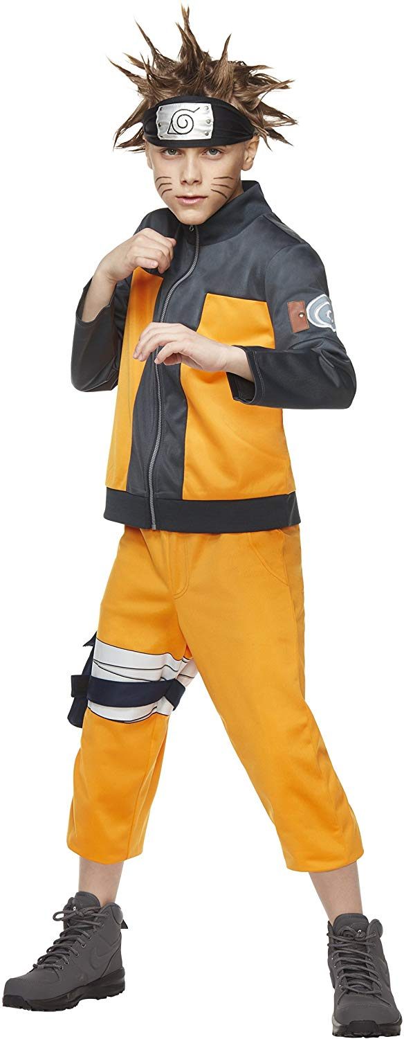 Fantasia Naruto Anime Uzumaki Infantil Luxo Fantasia Naruto Anime Uzumaki Infantil Luxo