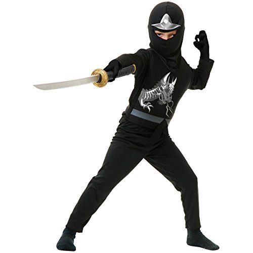 Fantasia Ninja Avenger Infantil Preto Fantasia Ninja Avenger Infantil Preto