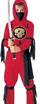 Fantasia Ninja Concept Infantil Vermelho Fantasia Ninja Concept Infantil Vermelho