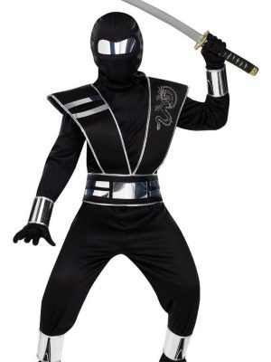 Fantasia Ninja Espelhado Infantil Fantasia Ninja Espelhado Infantil