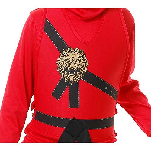 Fantasia Ninja Infantil Vermelho Fantasia Ninja Infantil Vermelho