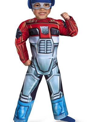 Fantasia Optimus Prime Rescue Bot Transformers Infantil