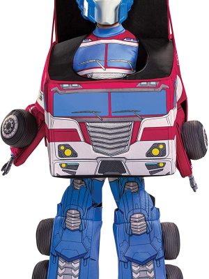 Fantasia Optmus Prime Transformers Elite Infantil Carro