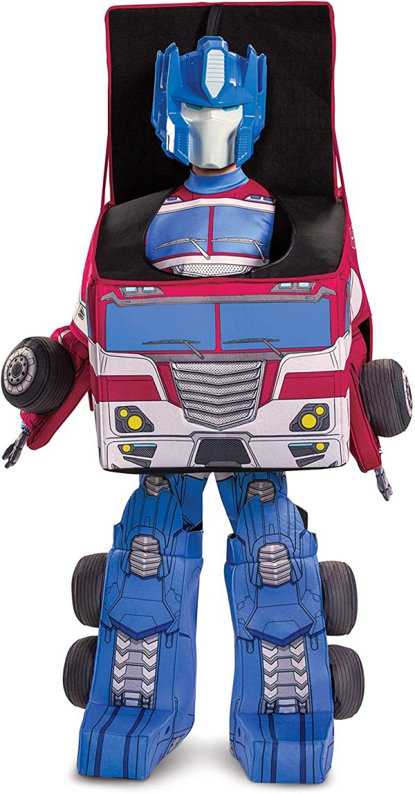 Fantasia Optmus Prime Transformers Elite Infantil Carro
