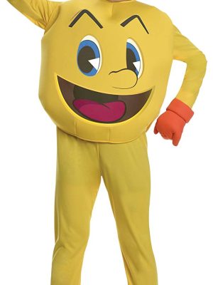 Fantasia PacMan Pac Man Luxo Infantil Fantasia PacMan Pac Man Luxo Infantil