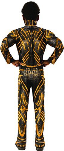 Fantasia Pantera Negra Amarelo Infantil Luxo Fantasia Pantera Negra Amarelo Infantil Luxo
