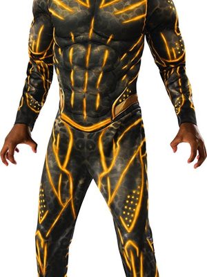 Fantasia Pantera Negra Amarelo Infantil Luxo Fantasia Pantera Negra Amarelo Infantil Luxo
