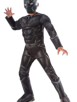 Fantasia Pantera Negra Capitão América Guerra Civil Infantil Fantasia Pantera Negra Capitão América Guerra Civil Infantil