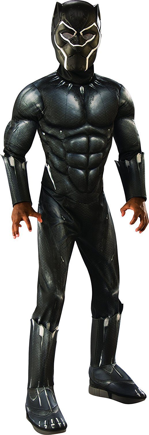 Fantasia Pantera Negra Infantil Luxo Fantasia Pantera Negra Infantil Luxo