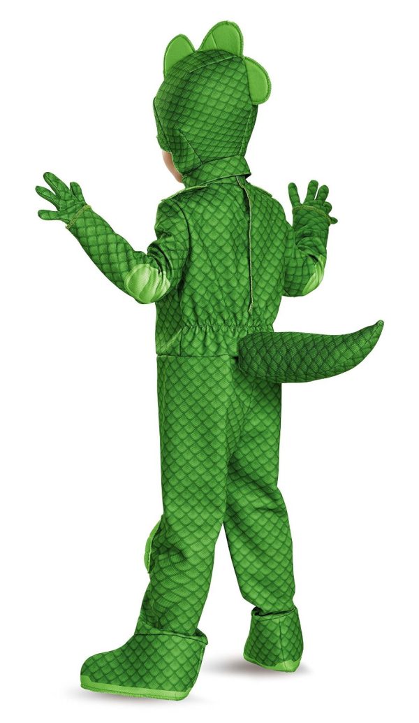 Fantasia PJ Máscaras Lagartixo Greg Luxo Infantil Fantasia PJ Máscaras Lagartixo Greg Luxo Infantil