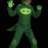 Fantasia PJ Máscaras Lagartixo Greg Luxo Infantil