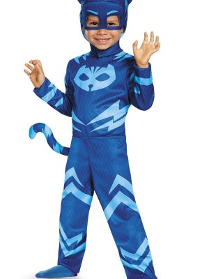 Fantasia PJ Máscaras Menino Gato Connor Infantil Fantasia PJ Máscaras Menino Gato Connor Infantil