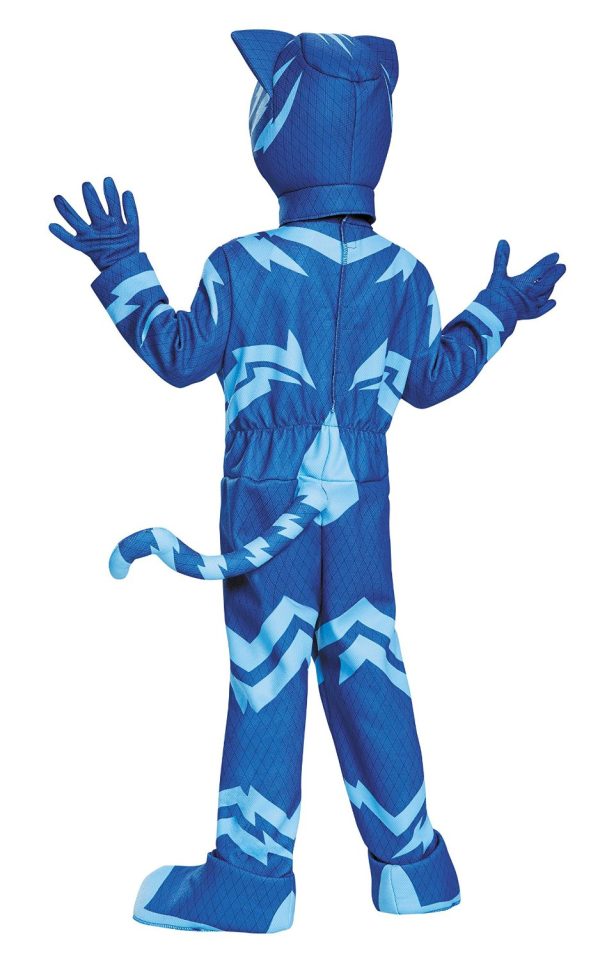 Fantasia PJ Máscaras Menino Gato Connor Luxo Infantil Fantasia PJ Máscaras Menino Gato Connor Luxo Infantil