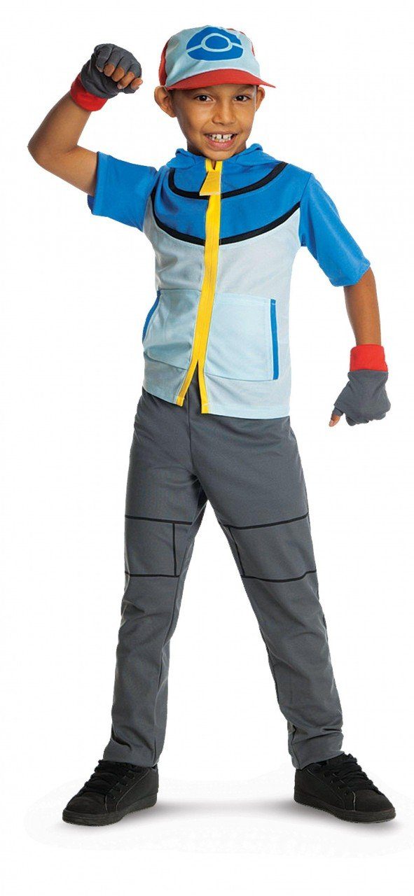 Fantasia Pokemon Ash Ketchum Infantil