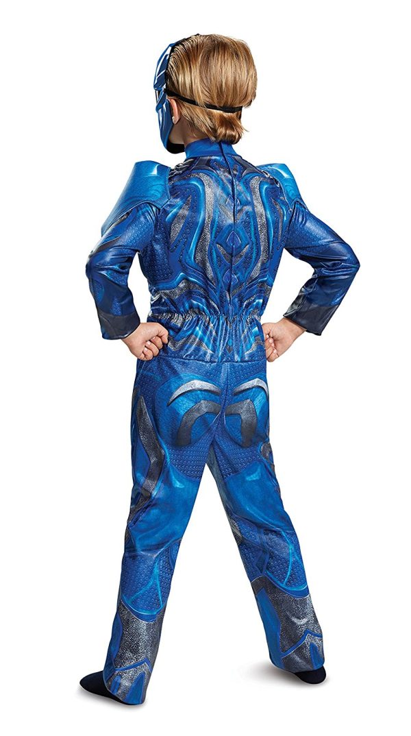 Fantasia Power Rangers Azul Filme Músculos Infantil Fantasia Power Rangers Azul Filme Músculos Infantil