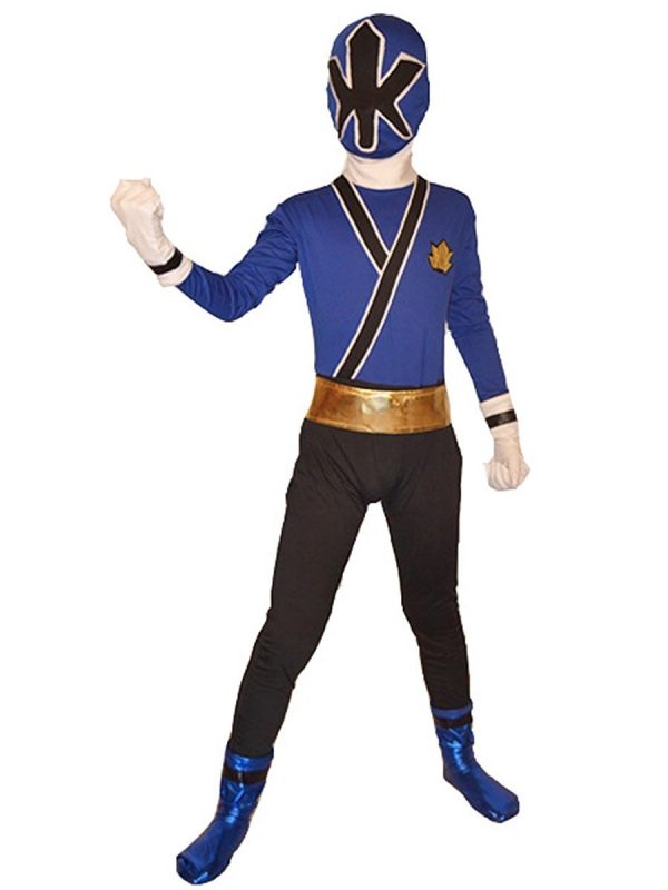 Fantasia Power Rangers Azul Luxo Infantil Adolescente Fantasia Power Rangers Azul Luxo Infantil Adolescente